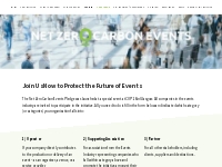 Join Us | Net Zero Carbon Events
