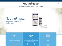 NeutroPhase - The proven solution for wound care. - NeutroPhase -The p