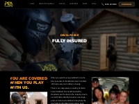 Fully Insured - Delta Force Paintball Newcastle NSW