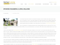 Power Washing Long Island | New Look Exteriors
