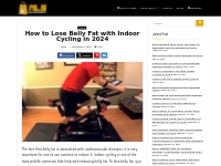 How To Lose Belly Fat With Indoor Cycling In 2024