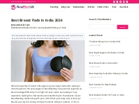 Best Breast Pads in India - NewMumLife