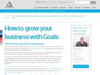 Grow your business with goals - New Perspectives
