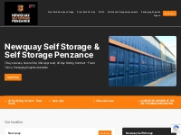 Self Storage units in Newquay R T Julian   Son Ltd