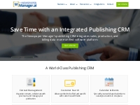 CRM For Newspaper Publishers | Newspaper CRM | Newspaper Manager