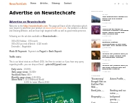 Advertise on Newstechcafe - TV Serial,Show and GK Capsule|NewsTechCafe