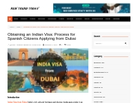 Obtaining an Indian Visa: Process for Spanish Citizens Applying from D