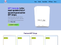NFT Calendar - Upcoming NFT Drops