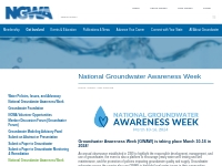  	National Groundwater Awareness Week
