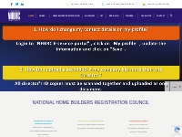 NHBRC : National Home Builders Registration Council