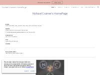 Nichael Cramer s HomePage