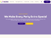 Versatile Party Supplies Solutions - Nicro