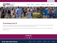 Info | Nine Lakes Wine Festival