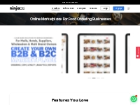 Best Online Food Ordering Marketplace in Singapore | NinjaOS