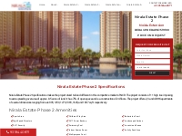 Nirala Estate Phase 2 Specifications | Nirala Estate Phase 2 Amenities