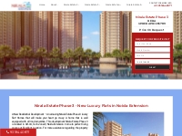 Nirala Estate Phase 3 - Noida Extension - New Price List