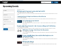 Upcoming Events | NIST