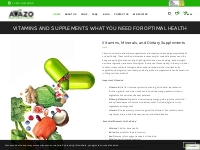Boost Energy   Immune System with Vitamins and Supplements