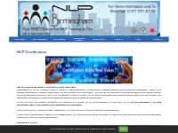 NLP Certification - NLP Birmingham