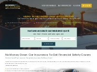 Cheap No Money Down Car Insurance, Get Auto Insurance with No Money Do