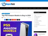 Top PS5 Amazon Models to Buy in 2024