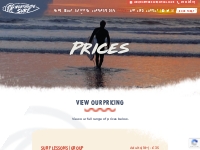 Prices - Northside Surf School Northumberland