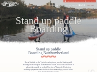 Stand Up Paddle Boarding - Northside Surf School Northumberland
