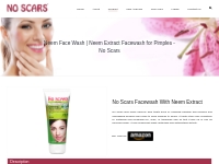Neem Face Wash | Neem Extract Facewash for Pimples - No Scars