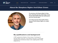 About No Sleepless Nights And Ethan Green