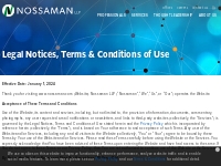 Legal Notices, Terms   Conditions Of Use