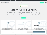 Notary Public Service in London | Fast   Simple | Notary.co.uk