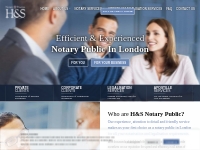 H S Notary Public | An Exemplary Notary Public London UK