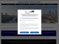 Notary Public London, Notary Public Central London