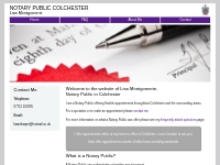 Notary Public in Colchester