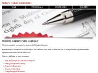 Notary Public Colchester