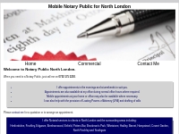 Notary Public North London, Borehamwood,Barnet,North Finchley