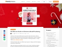 An Ultimate Guide to Christmas Email Marketing | NotifyVisitors
