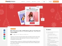 Best Christmas Email Marketing Ideas (2024) | NotifyVisitors