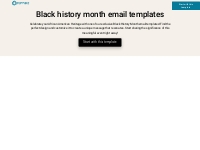 Black History Month Email Templates [Free] | NotifyVisitors