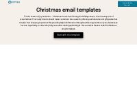Christmas Email Templates [Free] | NotifyVisitors