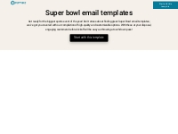 Super Bowl Email Templates [Free] | NotifyVisitors