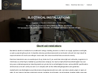 Electrical Installations | Alpha Electricians Nottingham