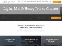 Light, Medium, Heavy Jets, Turbo Props - Fleet | NovaJet