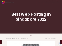 Best Web Hosting in Singapore 2022 | Novatise Media