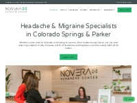 Headache   Migraine Specialist in Colorado Springs - Novera