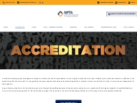Accreditation - NPTA