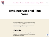 EMS Instructor of The Year - Nevada State Firefighter s Association