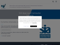 Approved Contractor Scheme | SIA approved contractor - NSI