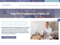 High Risk Pregnancy Care Specialist in Atlanta | High Risk OBGYN