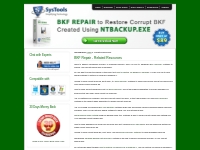 Related Resources - NTBackup Repair Utility